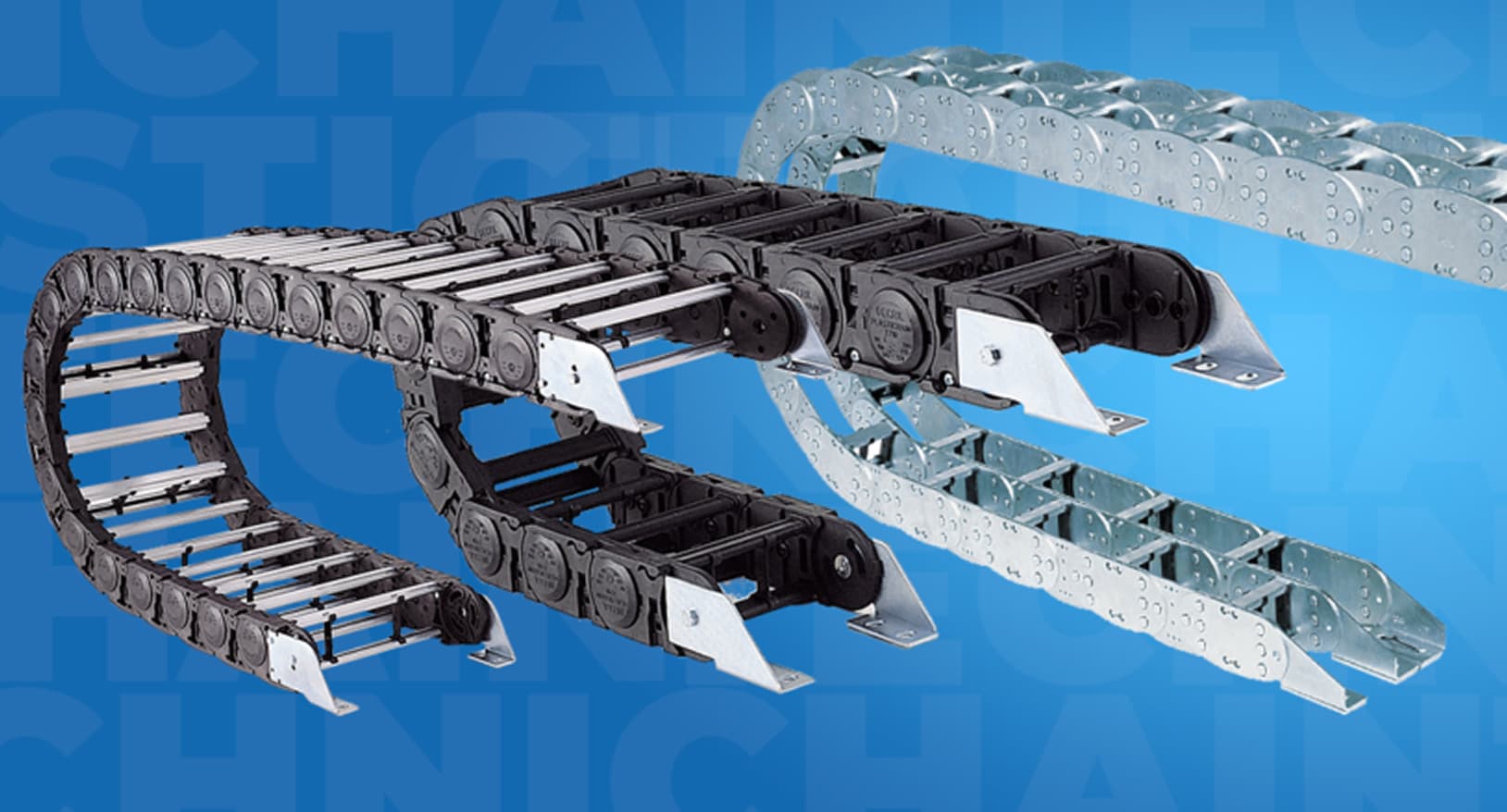 Chaîne porte-câble environnement industriel